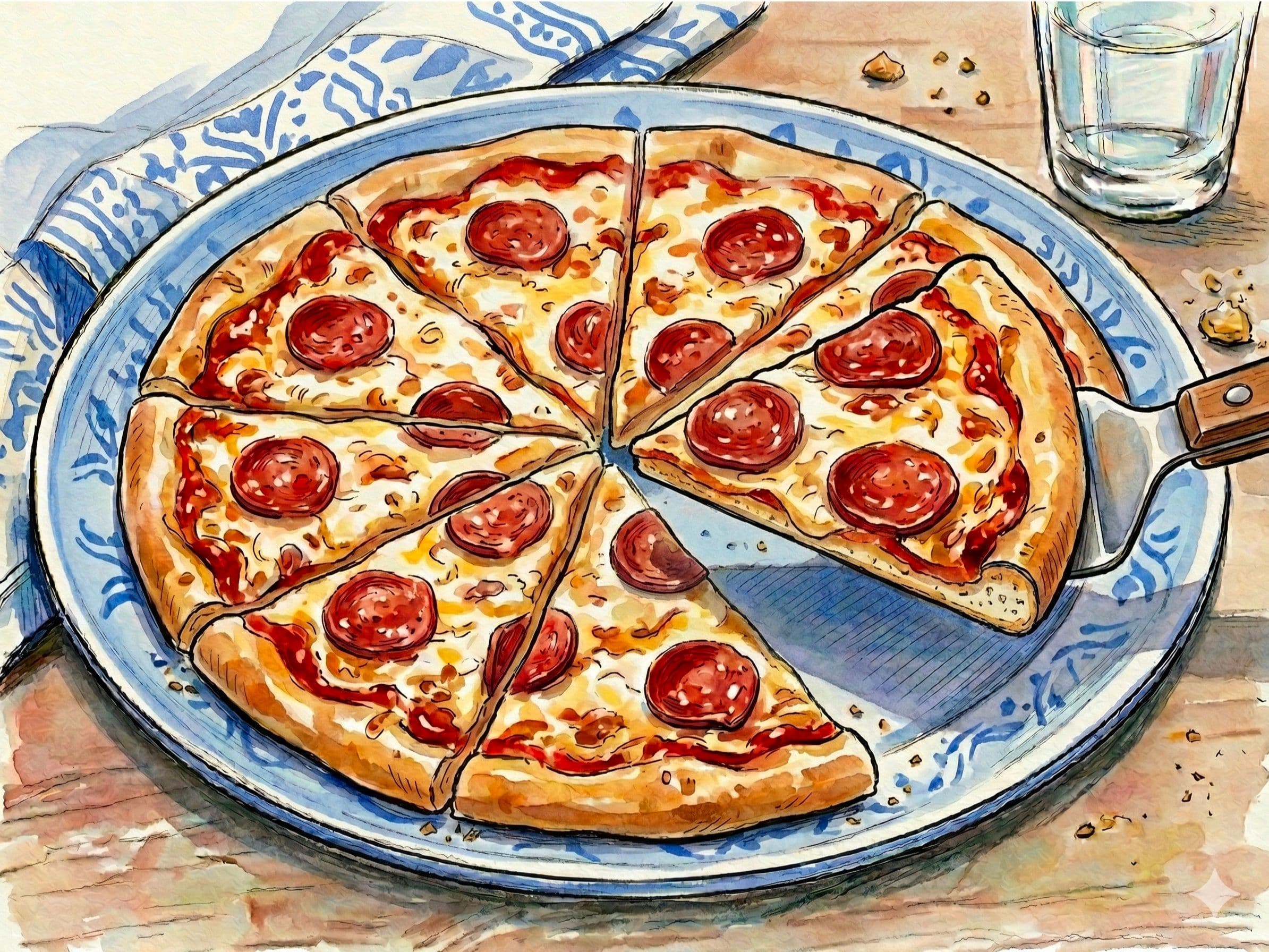 Dairy-Free Pepperoni Pizza