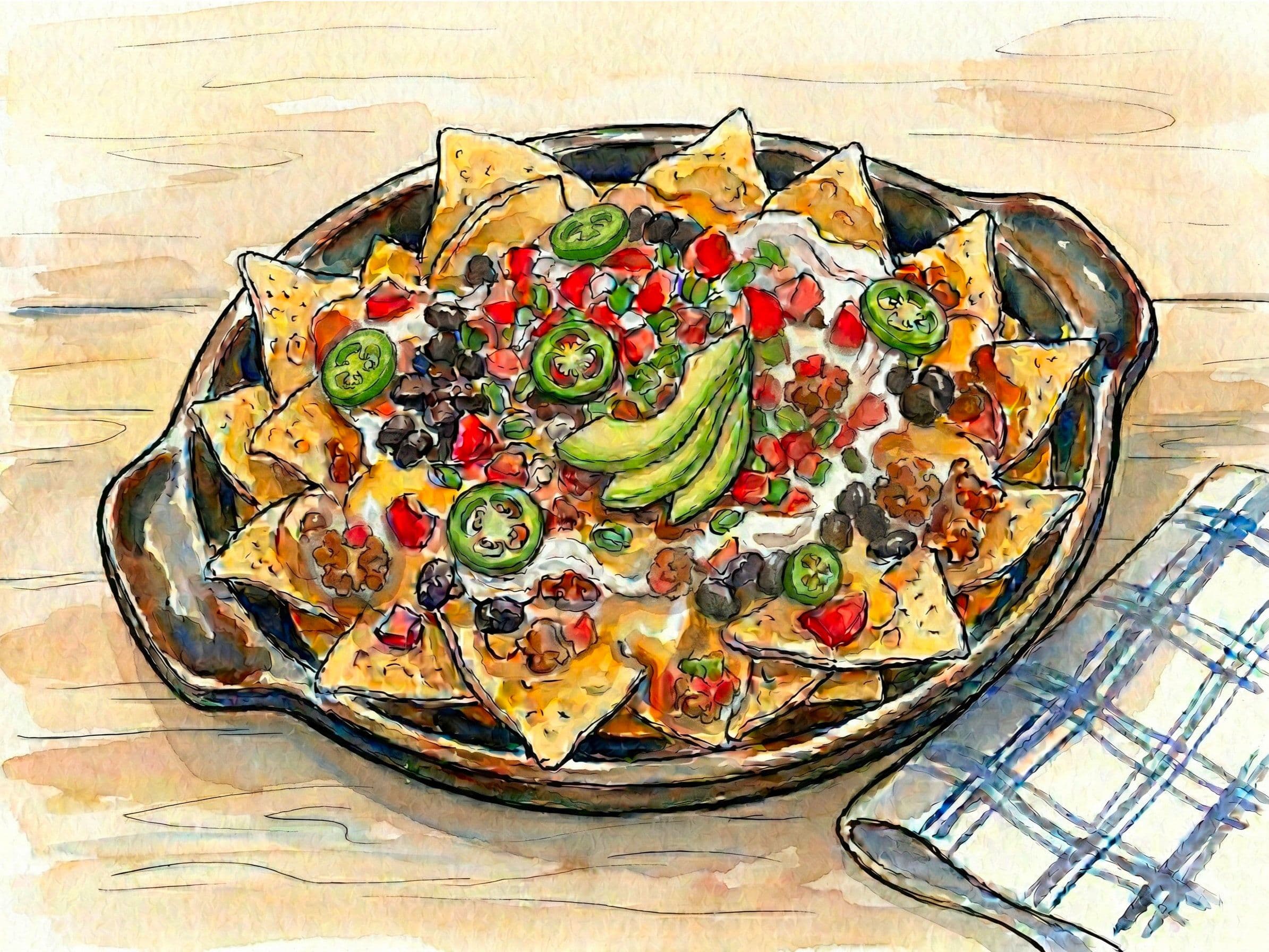 Dairy-Free Loaded Nachos