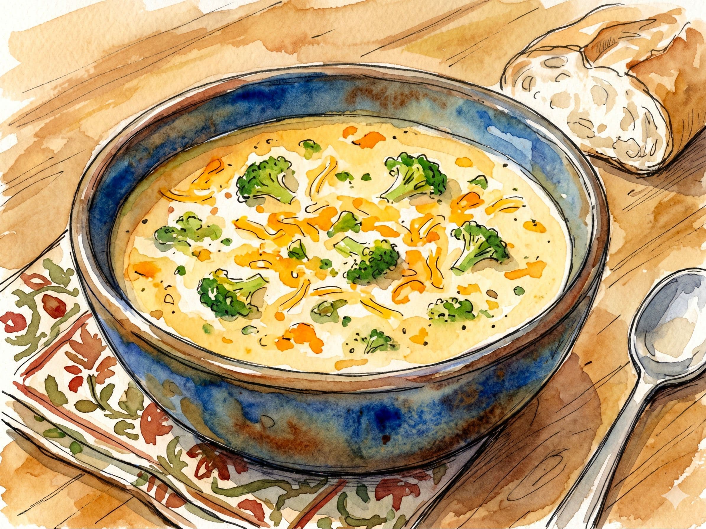 Dairy-Free Broccoli Cheddar Soup