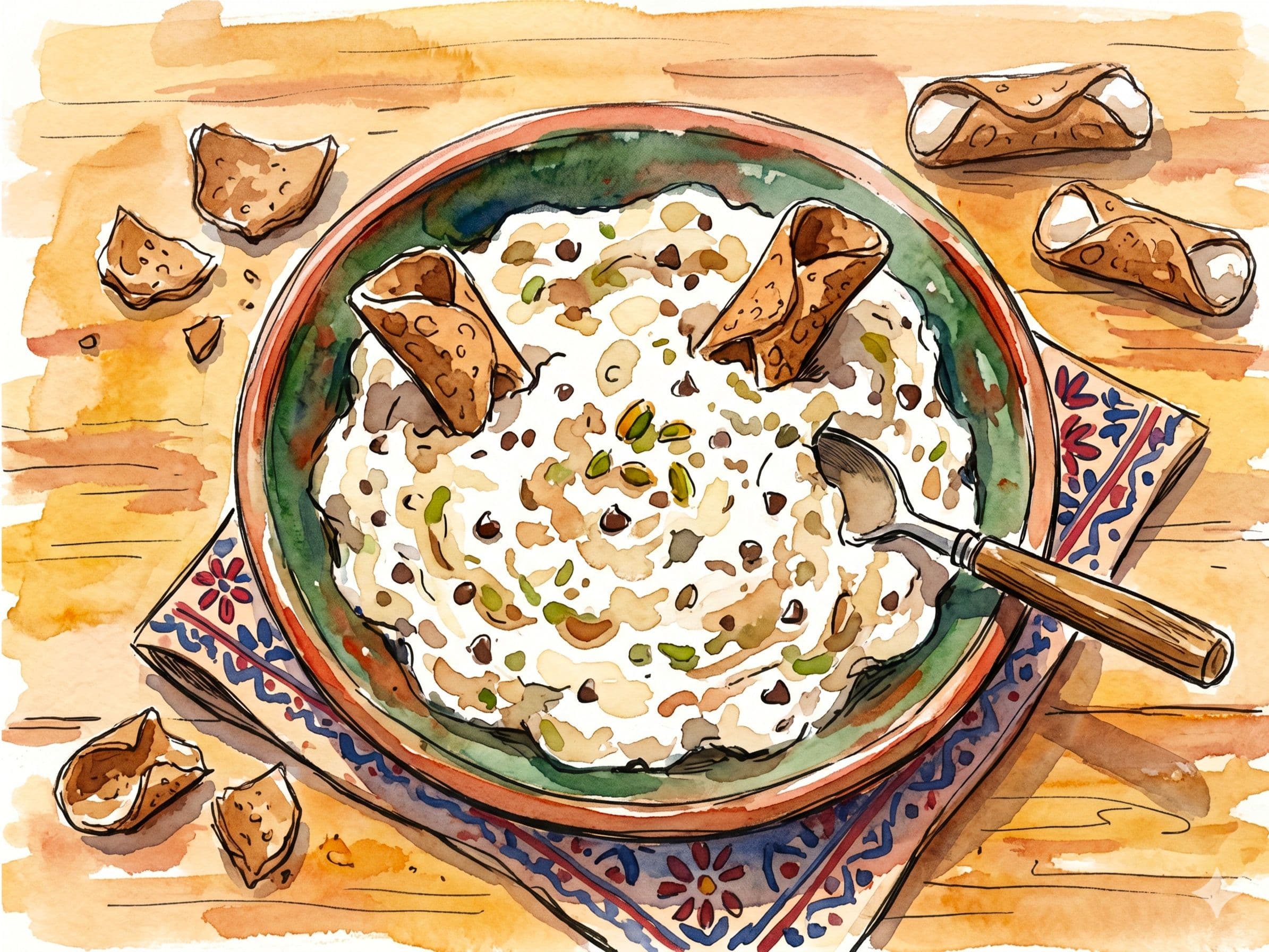 Dairy-Free Cannoli Dip with Sweet Ricotta