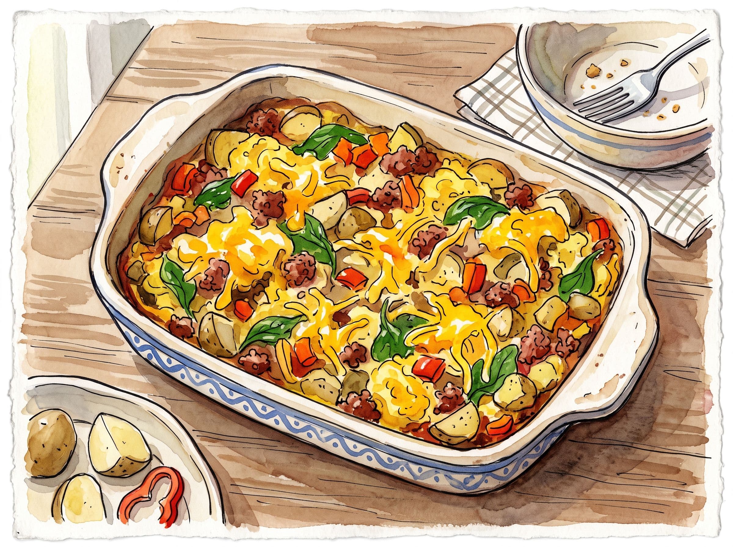Dairy-Free Breakfast Casserole