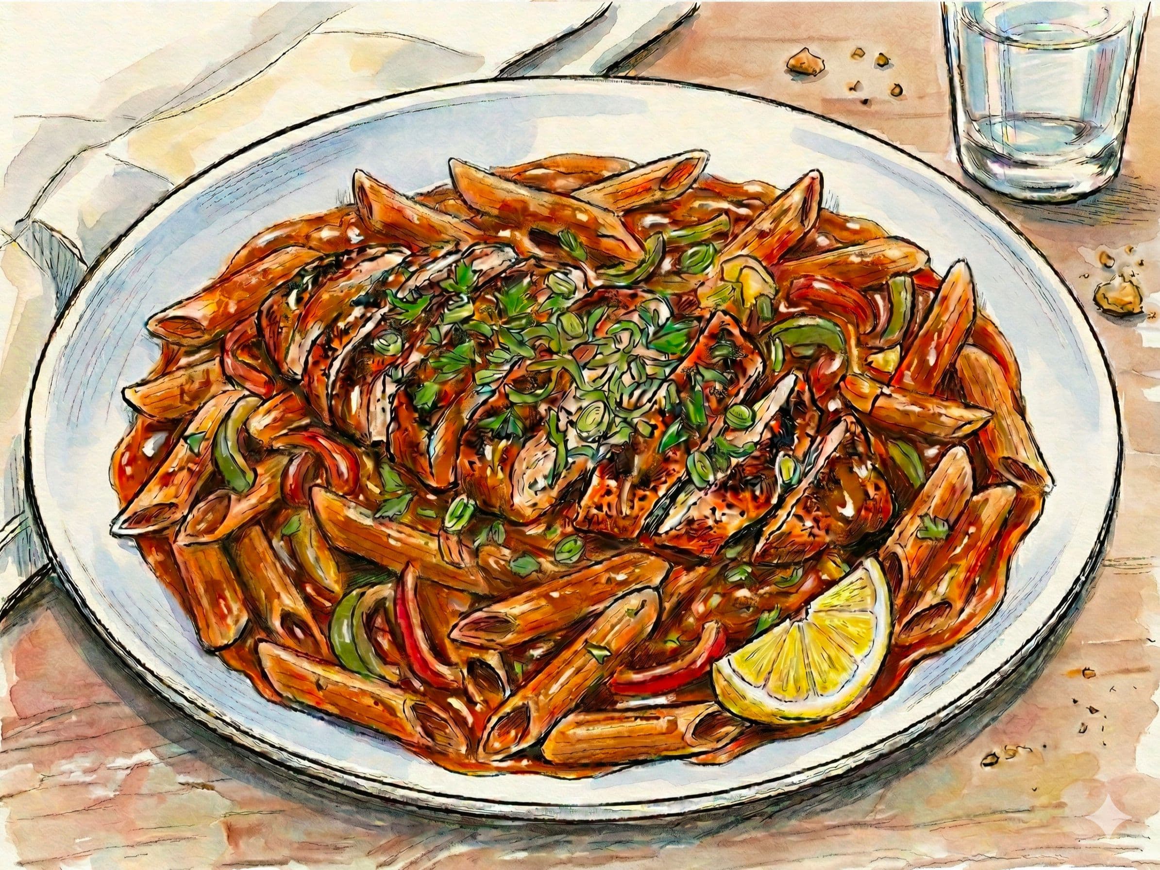 Dairy-Free Cajun Chicken Pasta