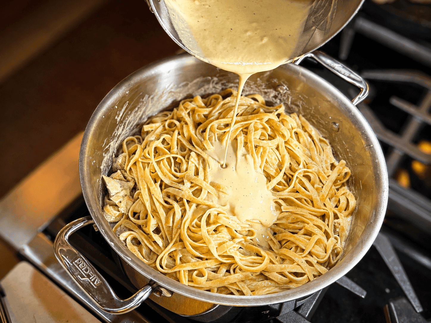 Dairy-Free Chicken Alfredo Pasta
