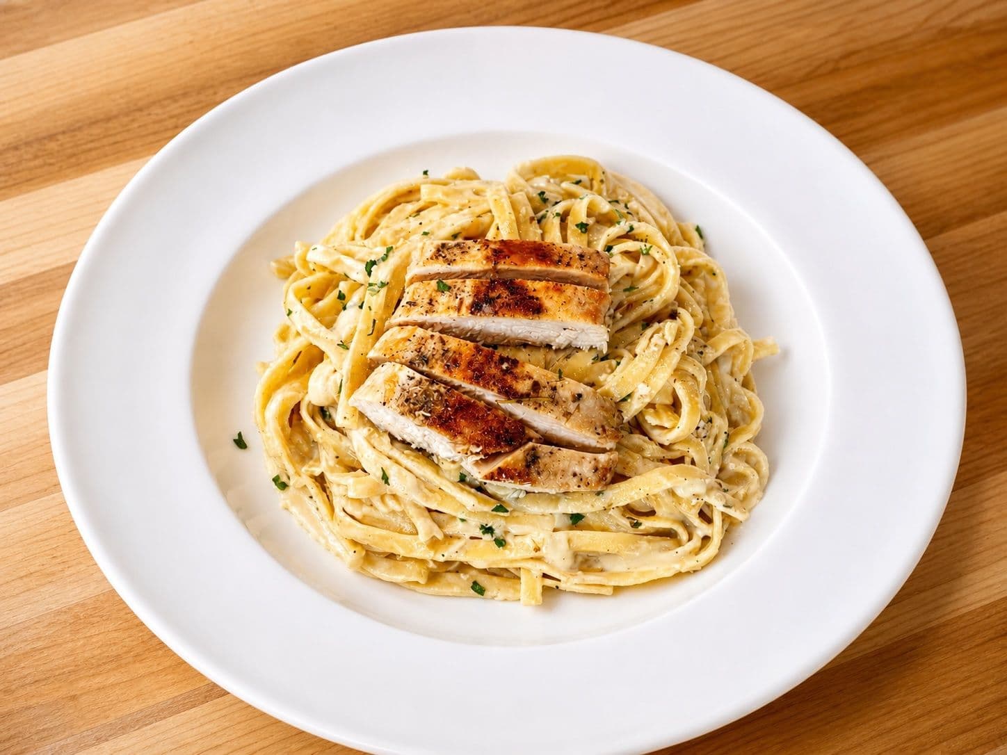 Dairy-Free Chicken Alfredo Pasta