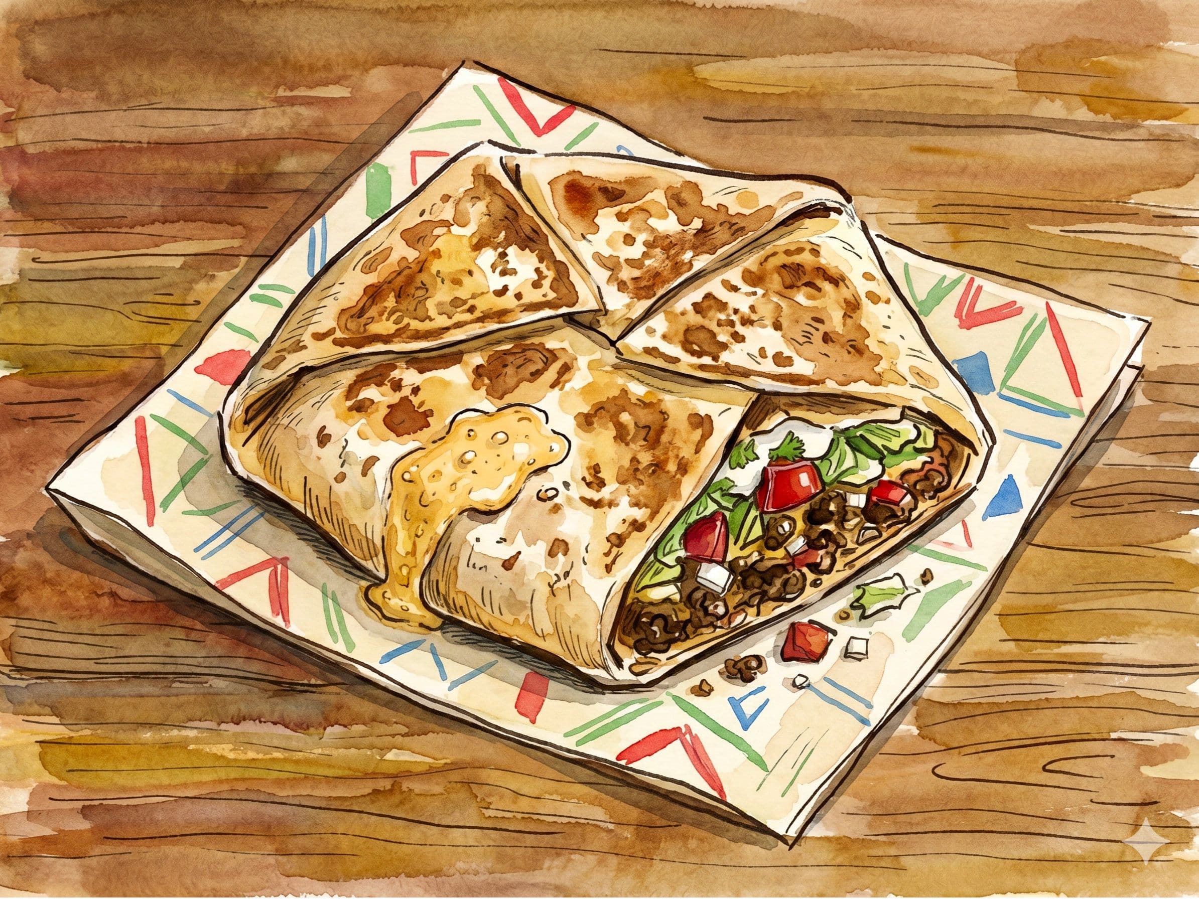 Dairy-free Crunchwrap Supreme