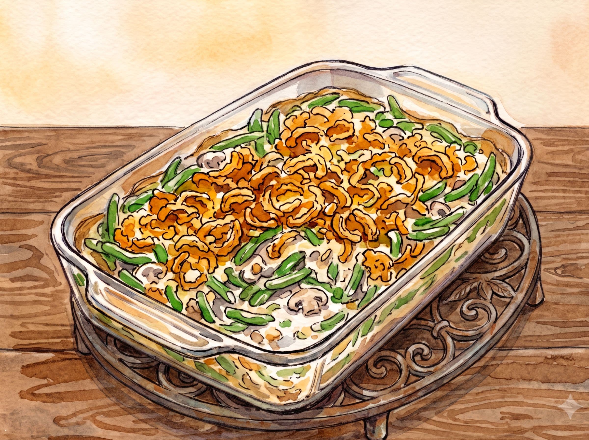 Dairy-Free Green Bean Casserole