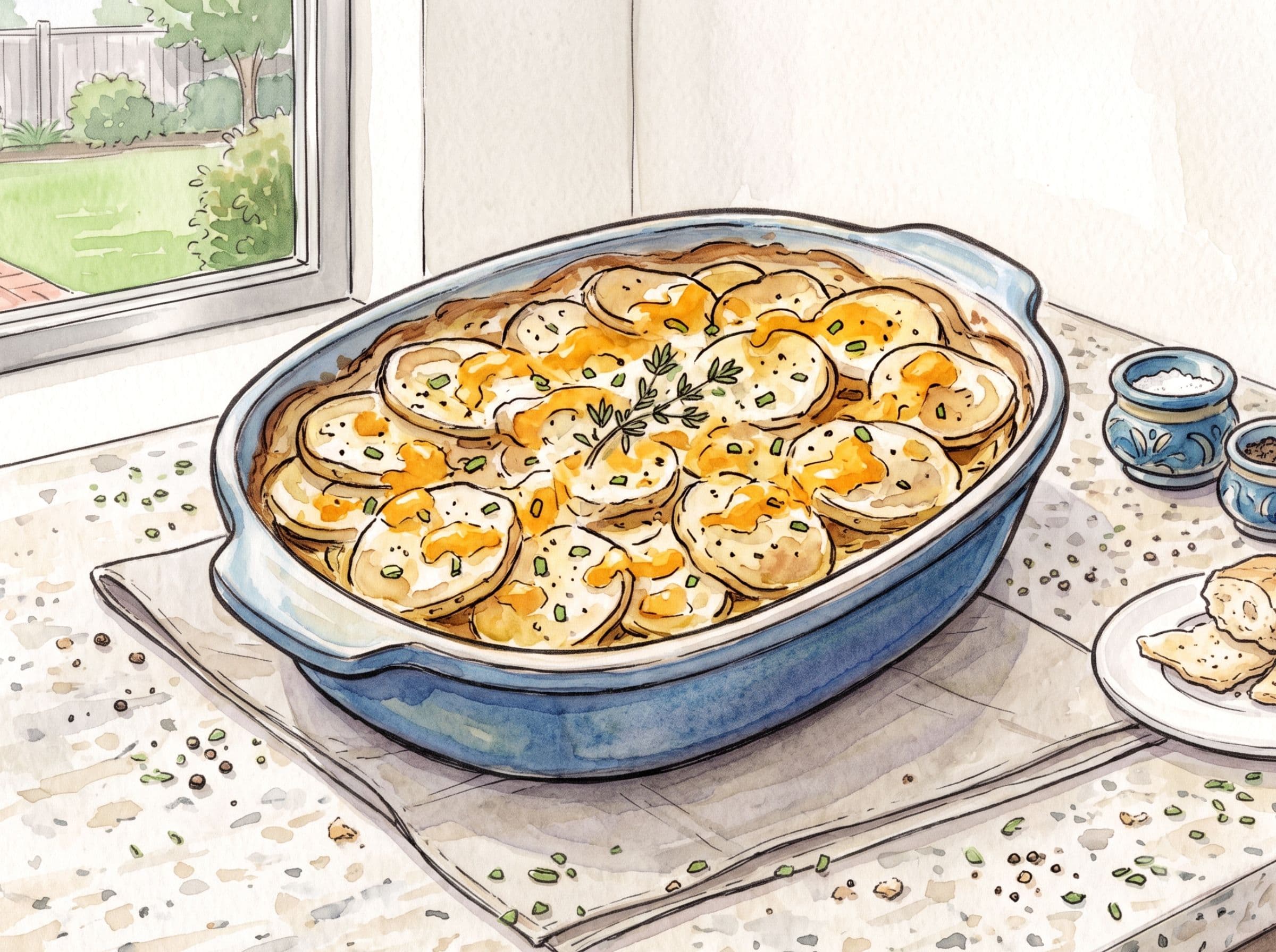 Dairy-Free Scalloped Potatoes