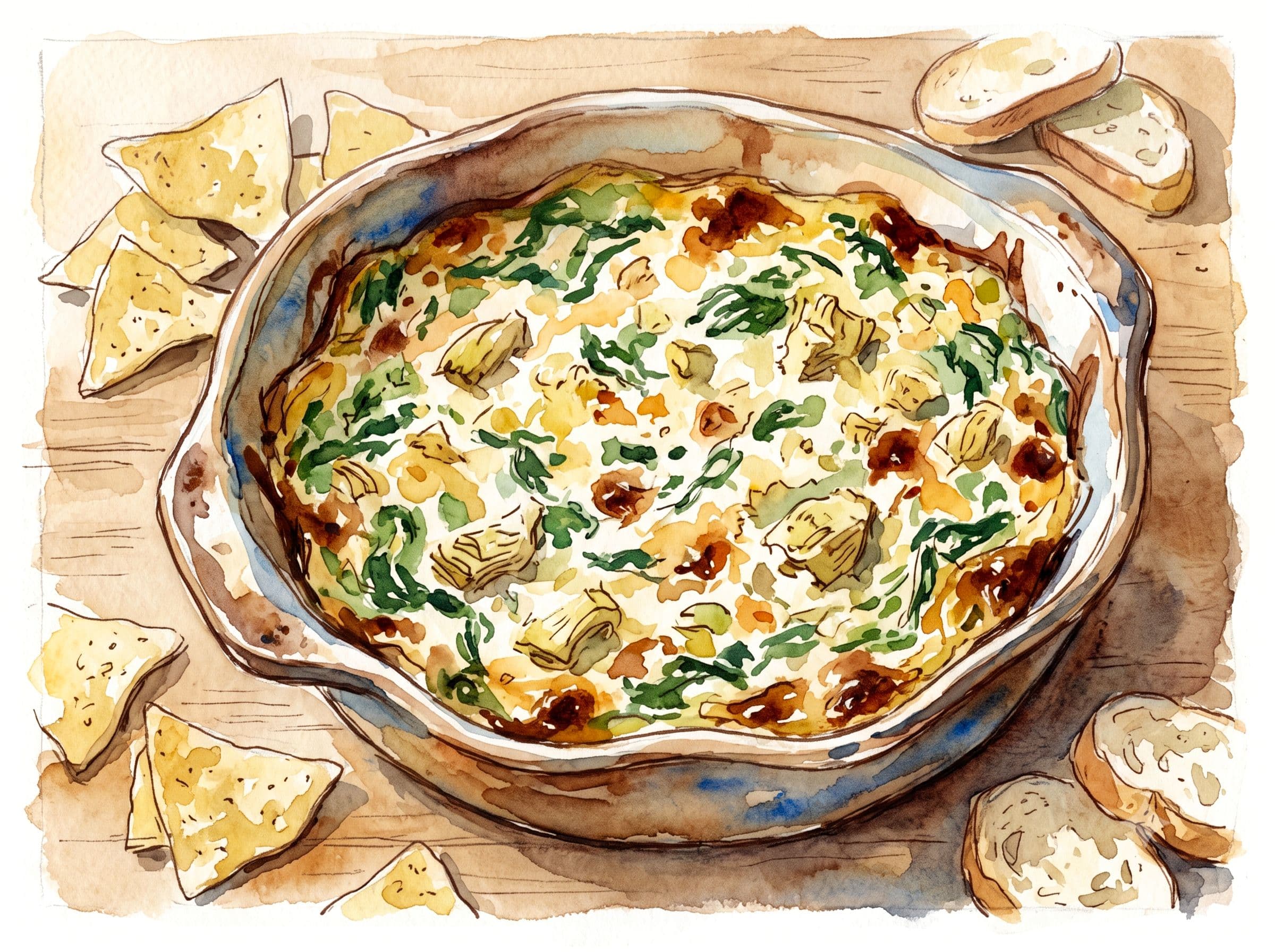 Dairy-Free Spinach Artichoke Dip