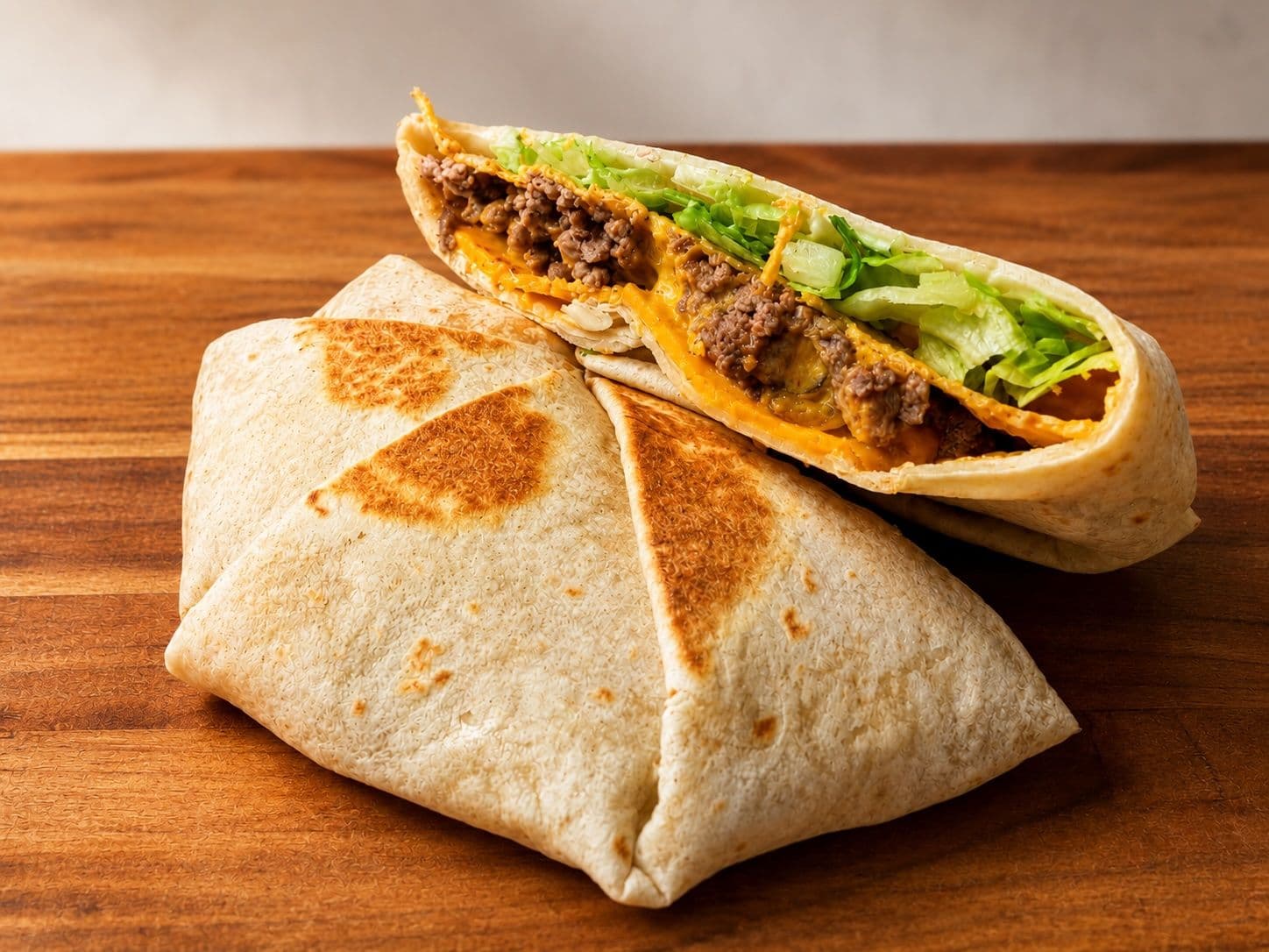 Dairy-free Taco Crunch Wrap