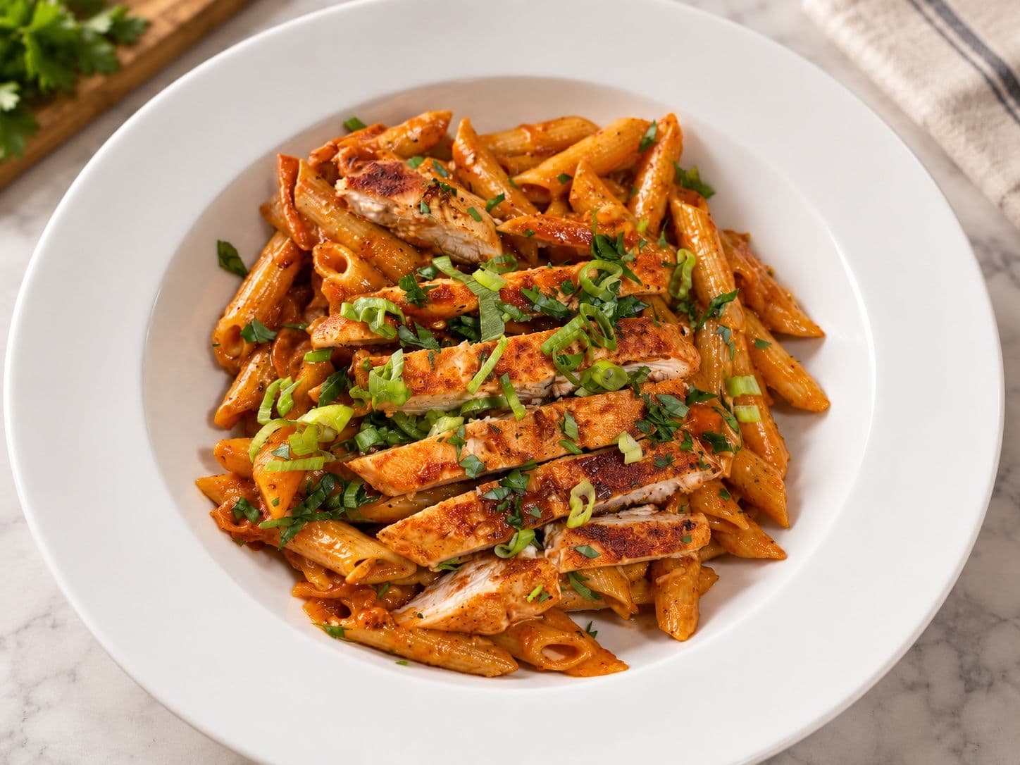 Dairy-Free Cajun Chicken Pasta